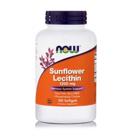 Sunflower Lecithin 1200 mg Softgels